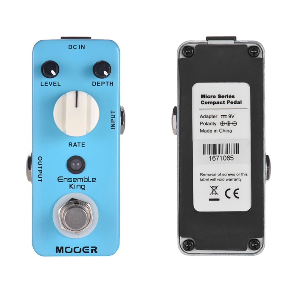 Mooer MCH1 Ensemble King Micro Pedal Analog Chorus Guitar Effect Pedal True Bypass Guitar Parts & Accessories