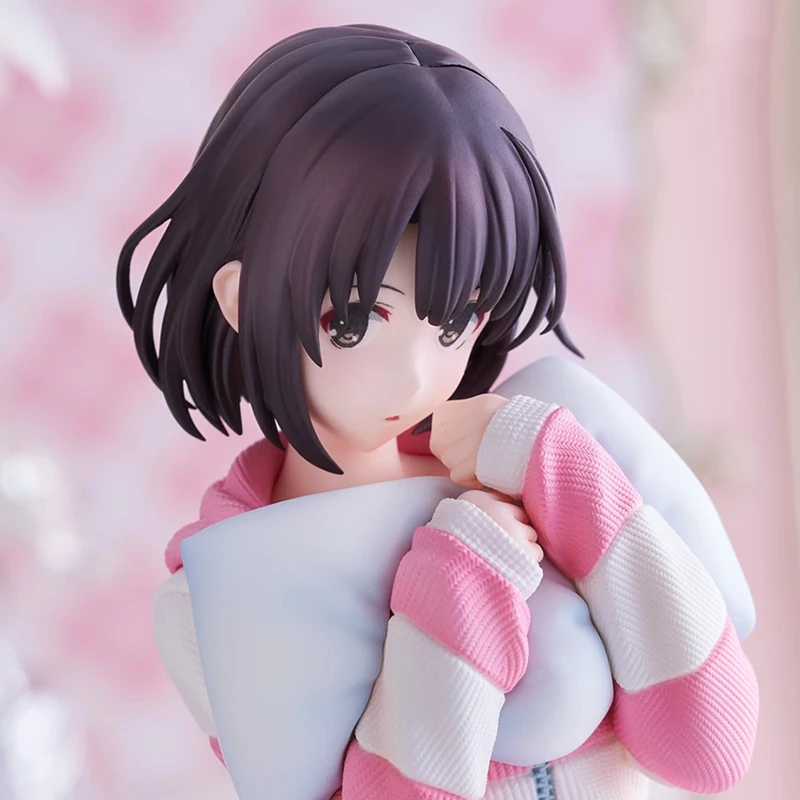 W magazynie oryginalna figurka Anime 22cm Saekano: jak wychować nudną dziewczynę Megumi Kato Model zabawki ozdoby prezenty