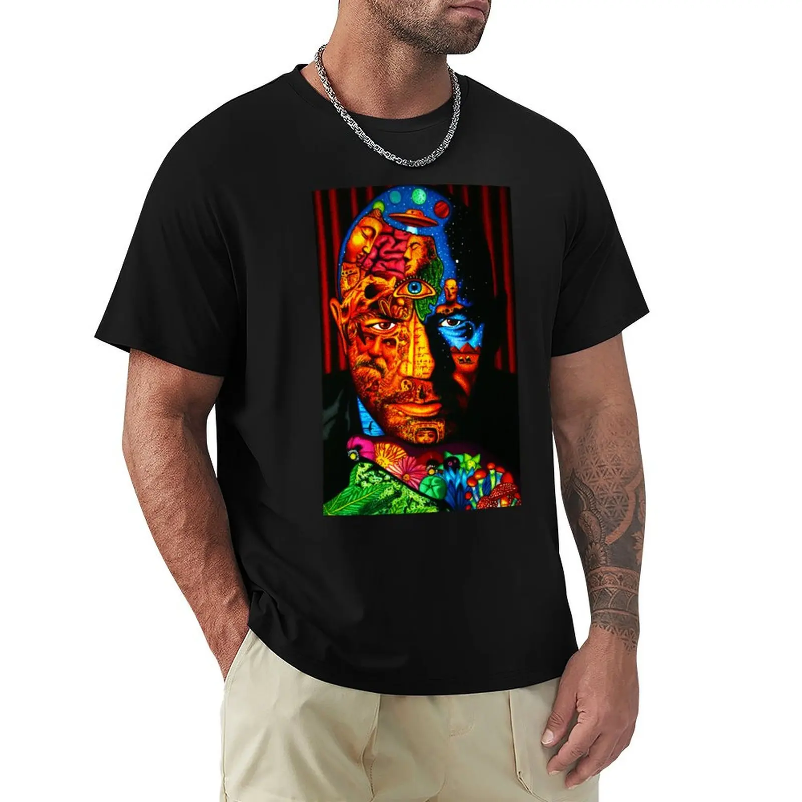 

Joe Rogan Reaching Out from the Kali Yuga T-Shirt tops valentines boutique clothes luxury designer plain t shirts men