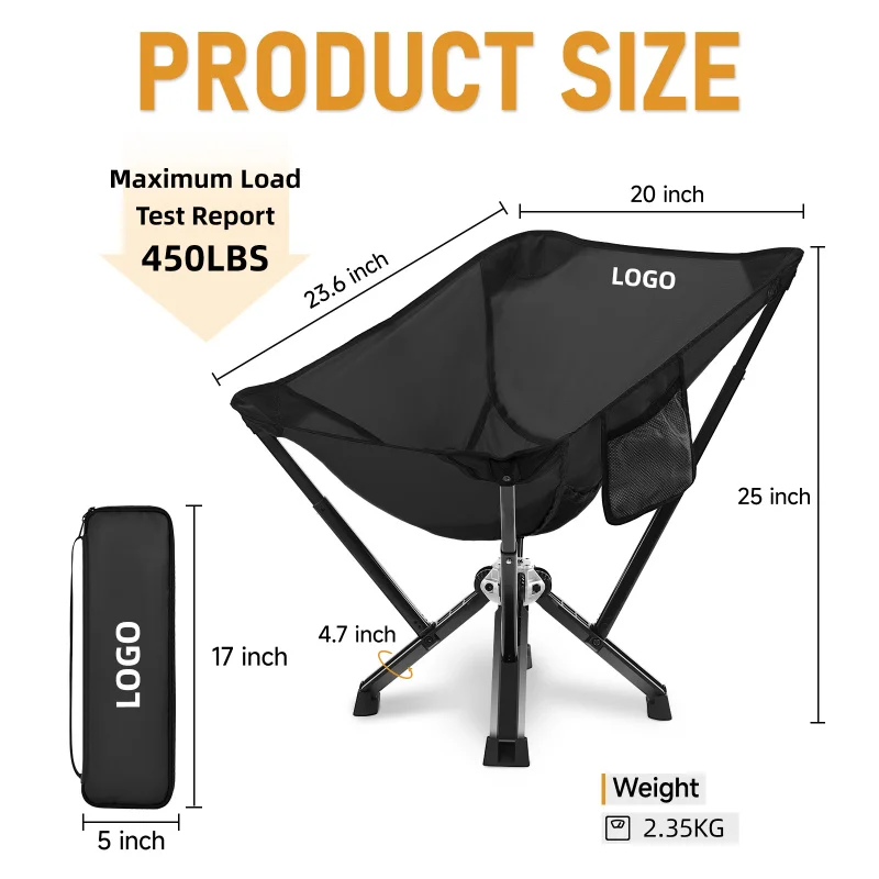 custom.As Comfortable As a Sofa Camping Chair High-End Enveloping Outdoor Folding Portable Chair