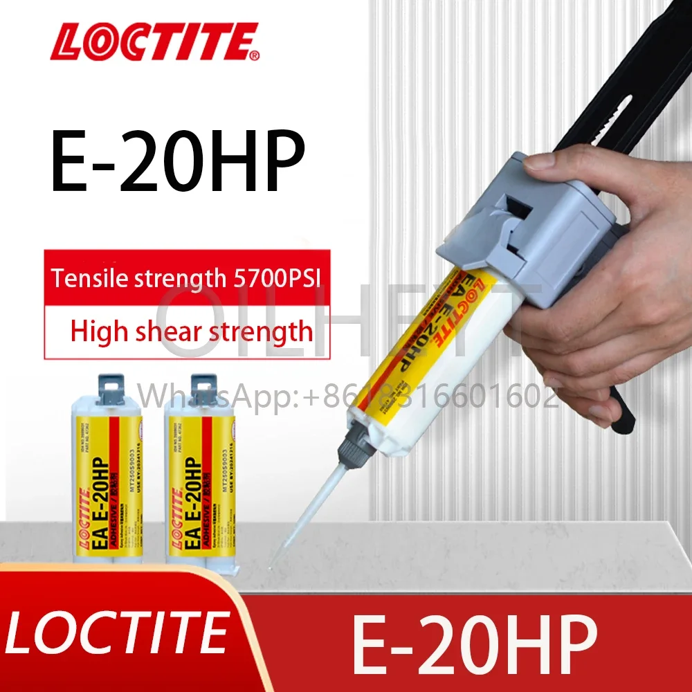 Loctite Glue E-20HP Structural Adhesive Epoxy Resin AB Casting Glue High Temperature Resistant Welding High Strength