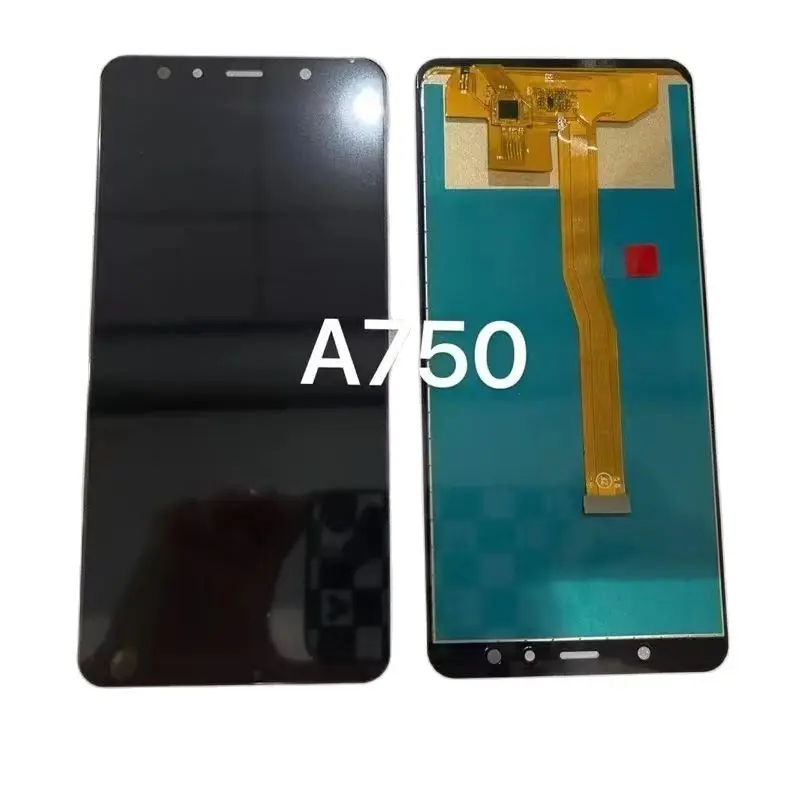 

Incell Screen For Samsung A7 2018 A750 A750F Lcd Display Touch Screen Digitizer Assembly Replacement Parts With Frame