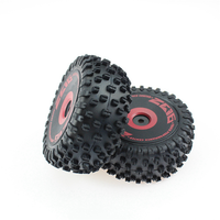 B87B-8Pcs Front And Rear Tires Wheel Tyre For Wltoys 124016 1/12 RC Car Upgrade Parts Spare Accessories