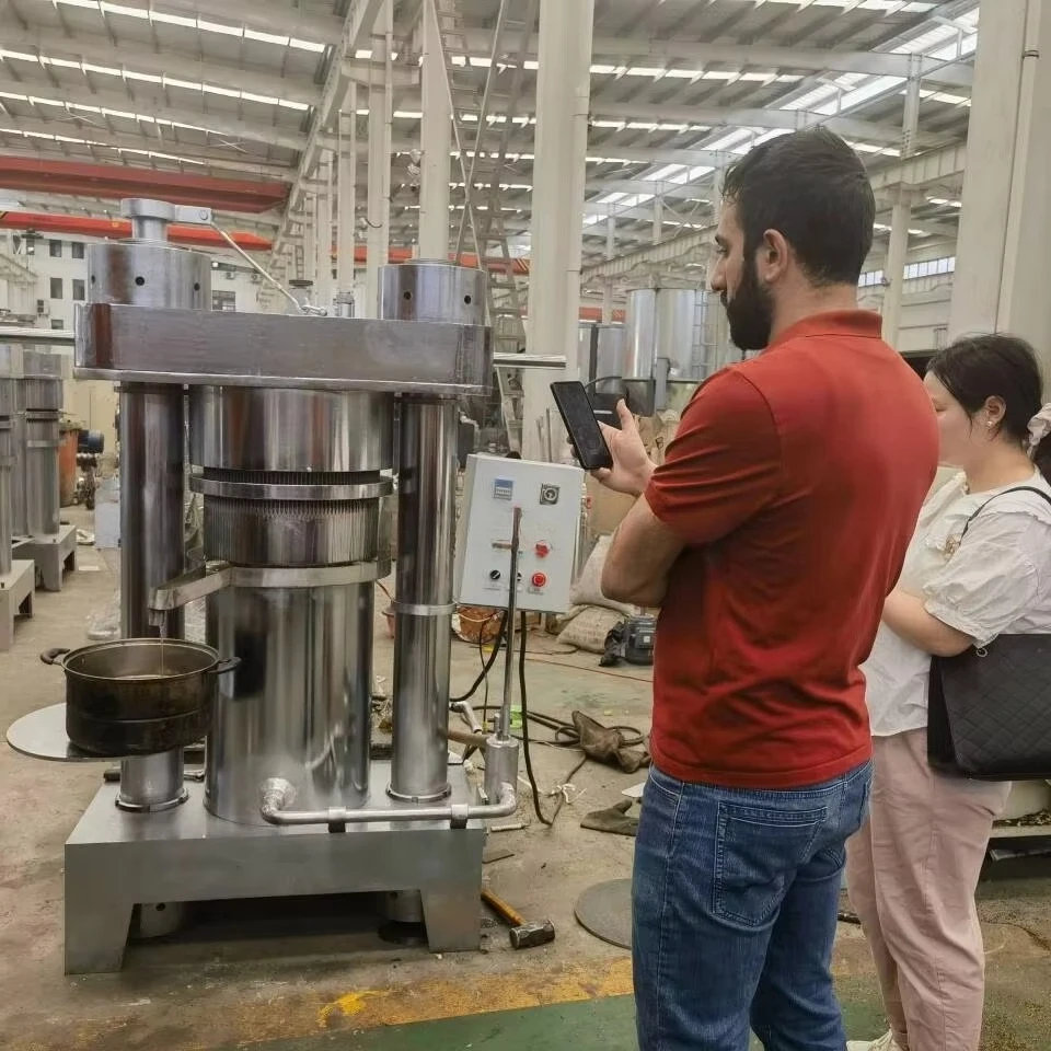 Hydraulic cold pressing sesame coconut olive avocado oil process press extractor