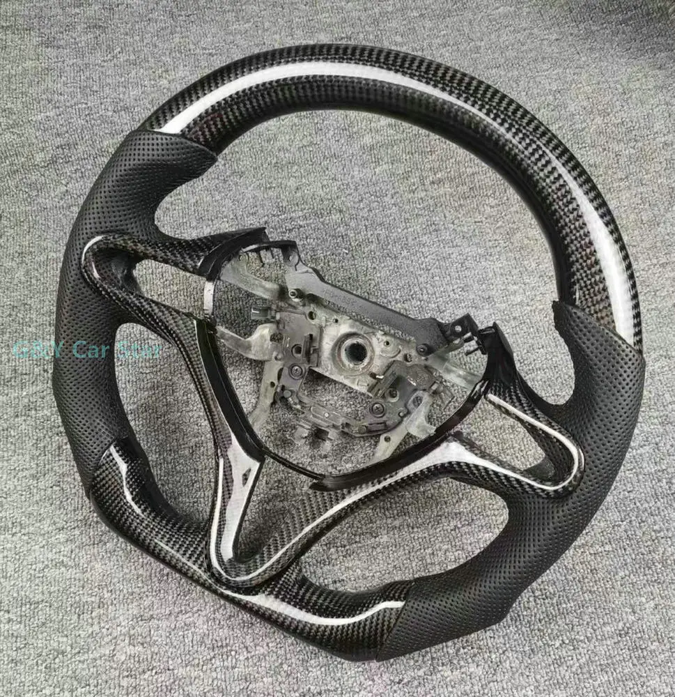 100% Carbon fiber Car Steering Wheel For 8 Generation Honda CIVIC 8TH