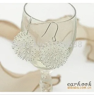 Hot Sale Fashion Unique New Pattern Dandelion Earrings Diy Vintage Jewelry Wholesale Accessories Crystal Shop Jewelry