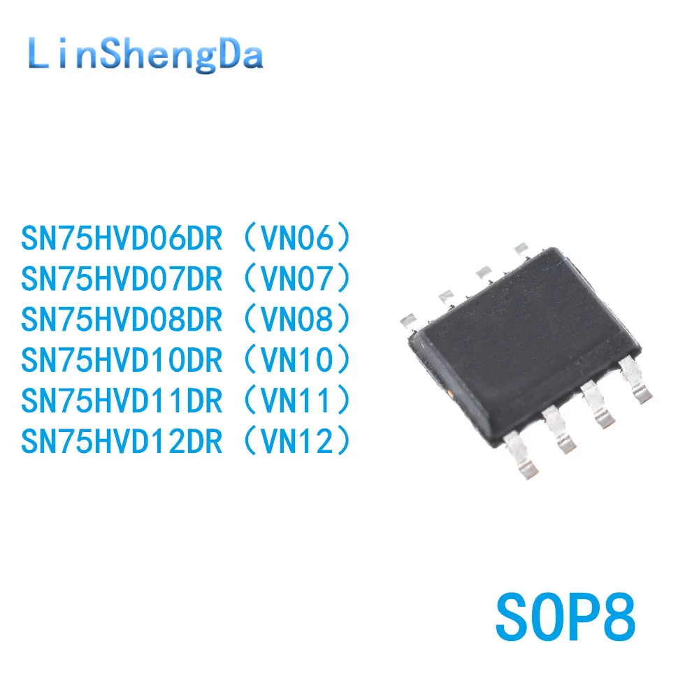 Chip IC 10PCS SN75HVD 06 07 08 10 11 12 DR SMT SOP8