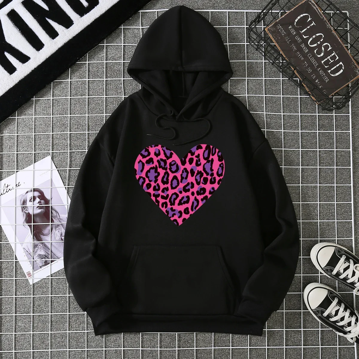 

Мужские и женские повседневные толстовки, пуловеры, весенне-осенние модные повседневные толстовки с принтом «Любовь», топ больших размеров