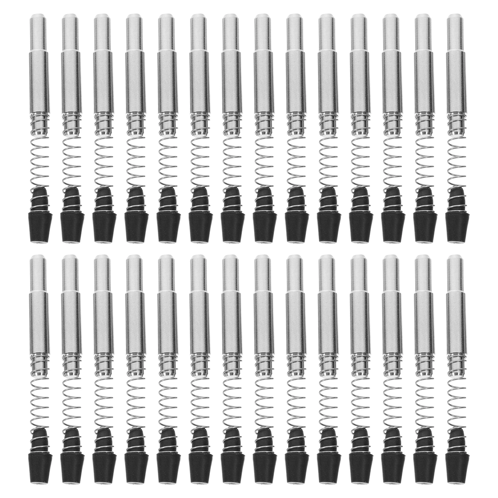 

50pcs Stainless Steel Spring Pin Spring-Loaded Plunger Durable Mechanical Accessories For Glass Frame Door Fastener