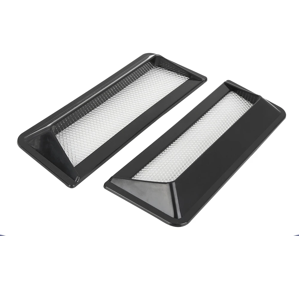 for bonnet Vent Air Intake Hood Black for Easy Installation For Cars Front Kit Set Vent Decorative  for bonnet