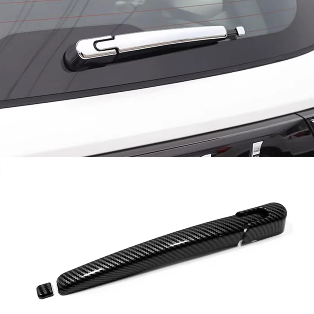 Rear Wiper Cover Chrome Trim For GMW Haval Dargo 2022 2021 2023 Rain Visor Strips Exterior Decoration Windshield Car Accessories