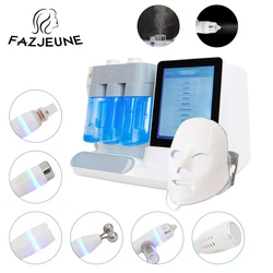 7 in 1 Hydrogen Oxygen Small Bubble H2O2 Facial Beauty SPA Machine Jet Peel Hydro Dermabrasion Pore Shrink Face Skin Cleansing