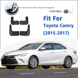 Mudguard For Toyota Camry 2015 2016 2017 Front Rear 4pcs Mudflaps Mudguards Car Accessories Auto Styline Splash Guard Fender