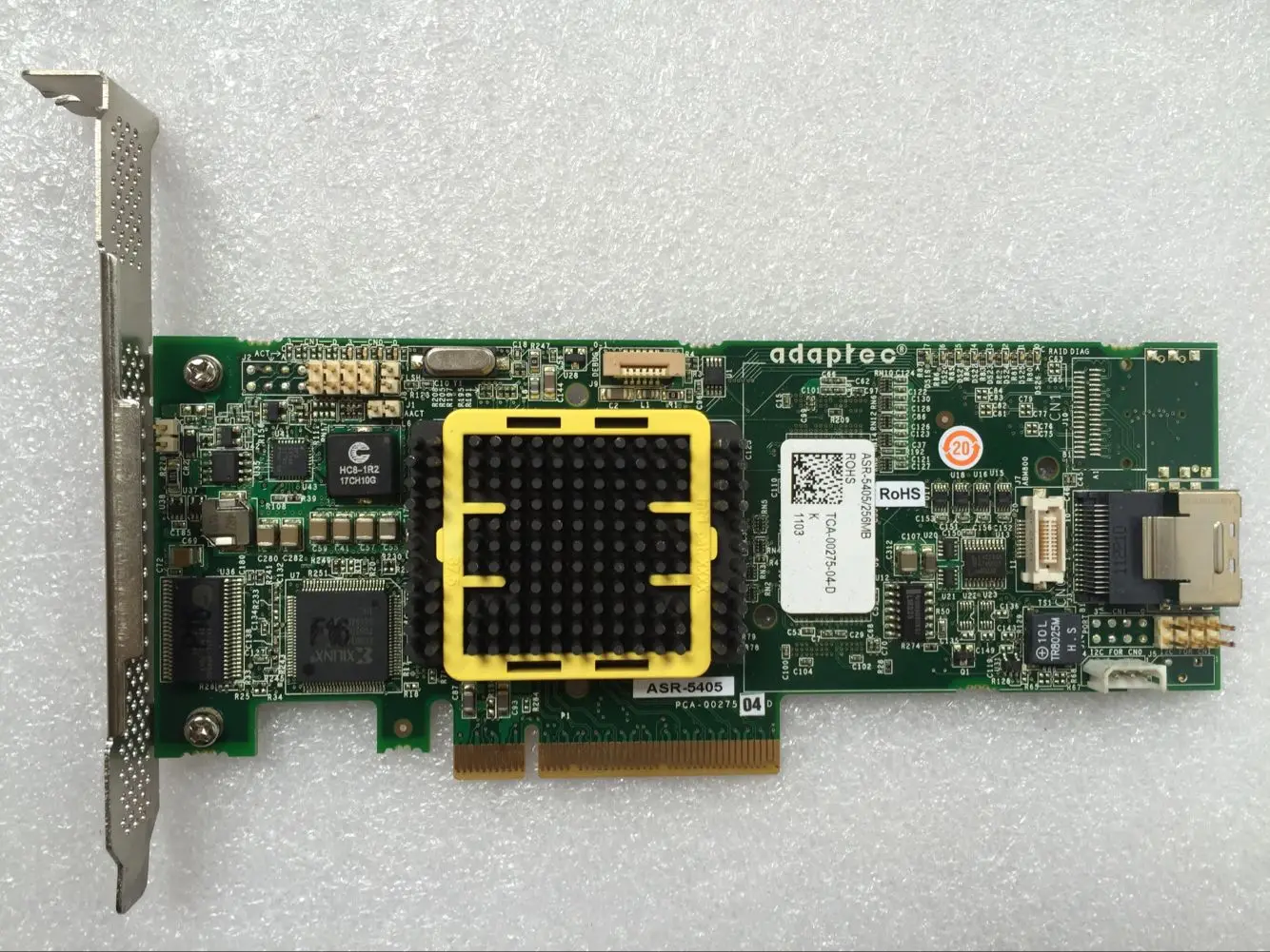 Adaptec ASR-5405 256MB 4 Port PCI-E SAS Raid Controller Card