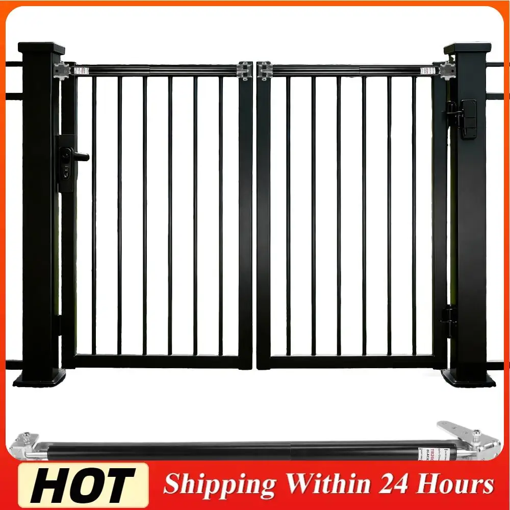 

6Pcs TB200B Closing Automatic Door Closers 60 To 140 Pounds in Weight Protective Door Holder Hardware 40 To 64 Inches in Width