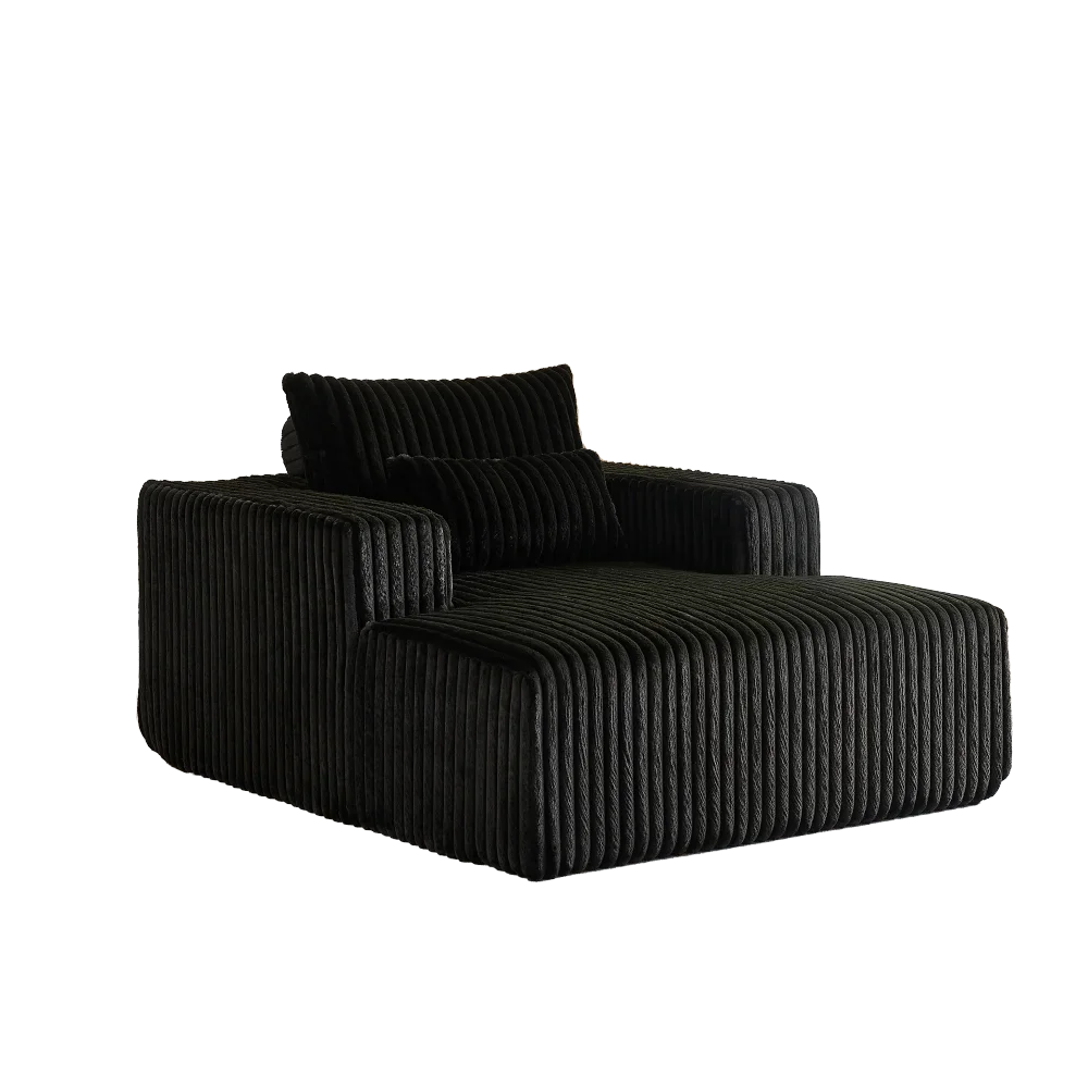 كرسي صالة أريكة إسفنجية مقاس 62.5 بوصة، لا يتطلب تجميعًا، كرسي نوم حديث رقيق لغرفة المعيشة الداخلية وغرفة النوم