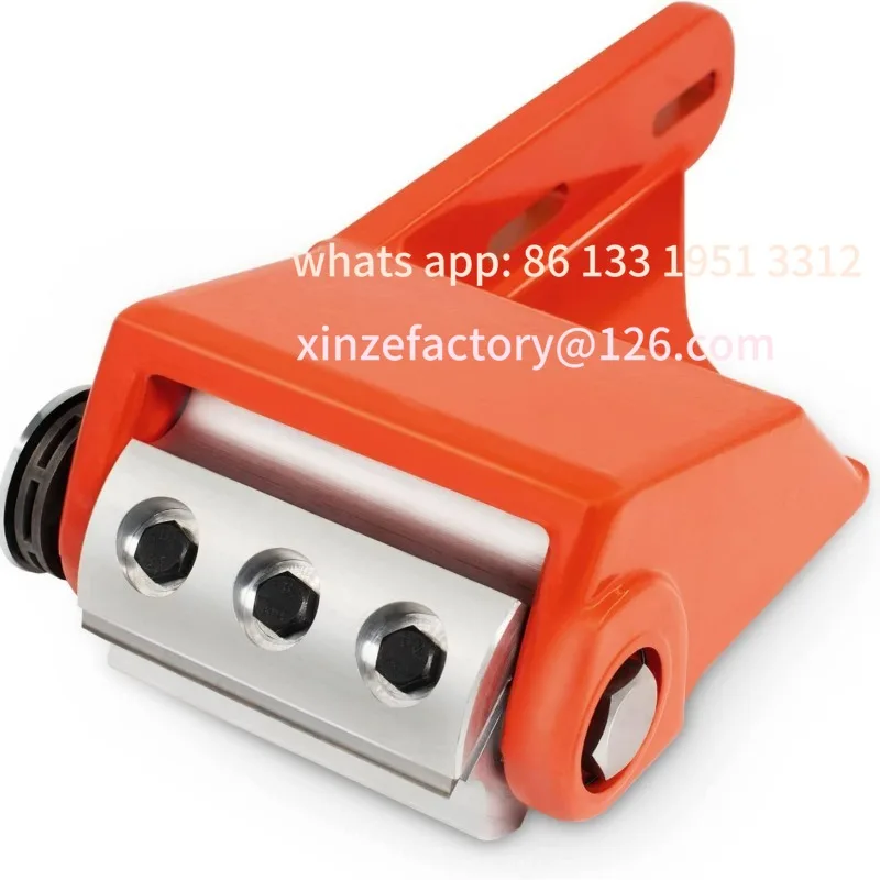 

With chainsaw chain drive Log peeler Aluminum housing Knife shaft Woodworking