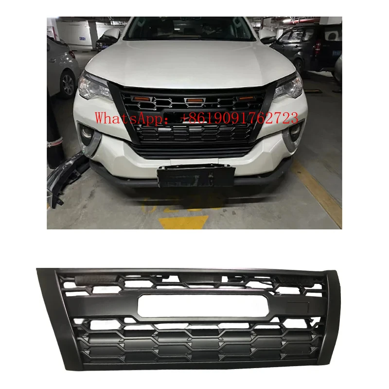 

Factory Hot Selling New val Front Bumper Grille With Light 2016-2020 for Car Grills