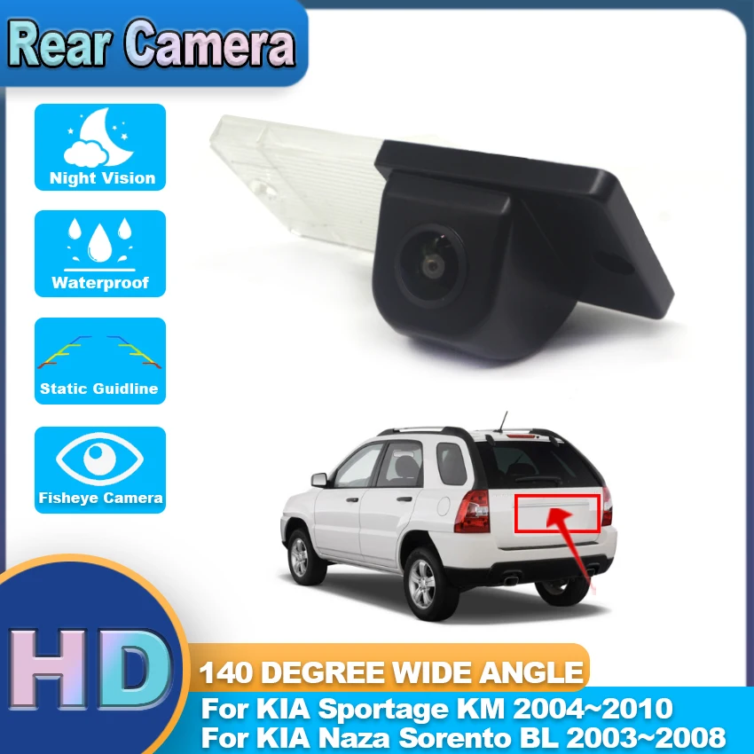 

HD Night Vision Rear View Camera For KIA Sportage KM 2004~2010 Naza Sorento BL 2003~2008 Car Backup Parking Camera Waterproof