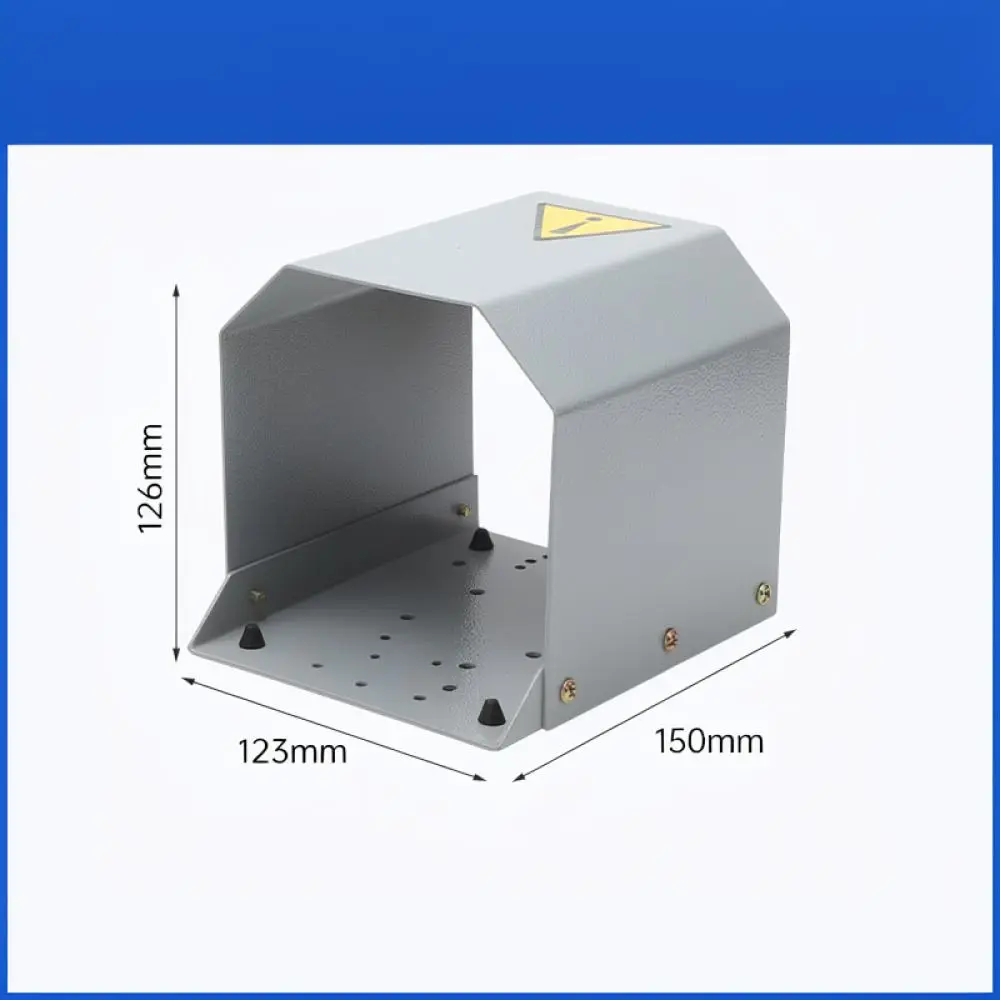 Universal Industrial Foot Switch Safety Guard For TFS 201 Pedal Protective Metal Shield For Workshop Automation Device view 3