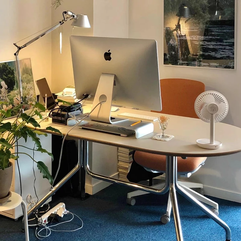 

Computer Desk Modern Minimalist Desk Studio Assembly Light Luxury Writing