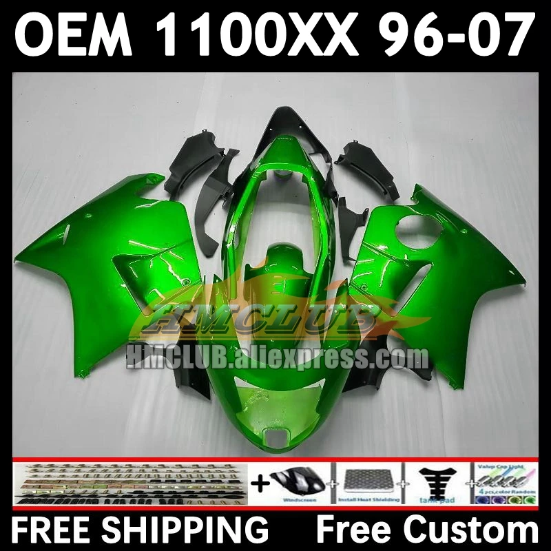 Blackbird For HONDA CBR 1100XX CBR1100 XX 86No.133 CBR1100XX 96 97 98 99 00 light green 01 2002 2003 2004 2005 2006 2007 Fairing