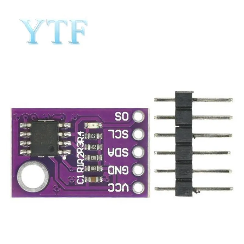 LM75 CJMCU-75 Temperature Sensor Module High Speed I2C IIC Interface High Precision Development Board For Arduino LM75A