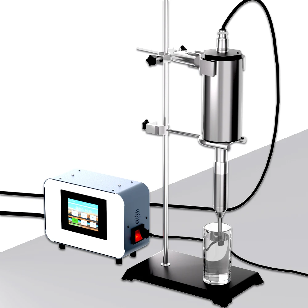 20KHZ 1000 ワット超音波ホモジナイザー細胞粉砕機有機物医薬品抽出油水混合乳化剤ナノ材料