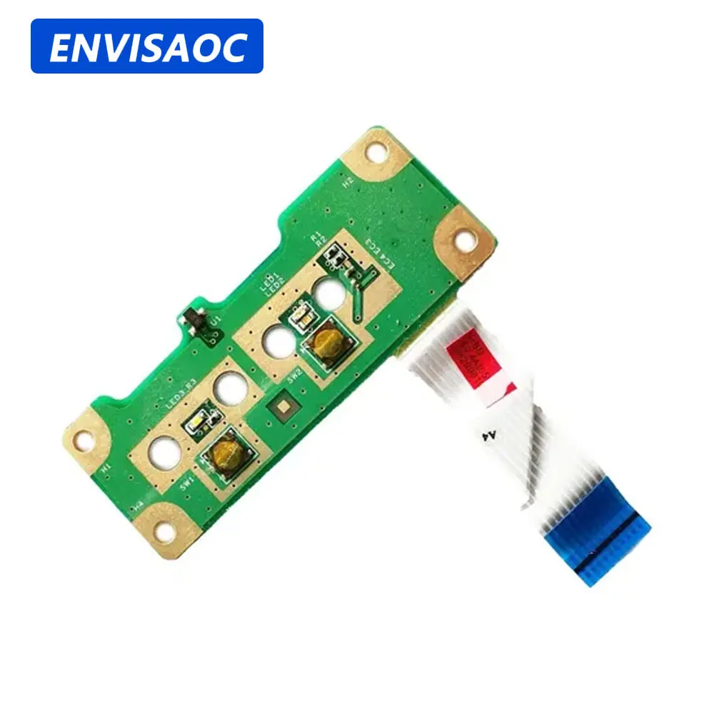 Placa de Botão de Energia com Cabo para Reparo de Notebooks HP Compaq G70 G60 G50 Presario CQ50 CQ60 CQ70 (OEM) - 48.4H503.011 50.4AH23.001