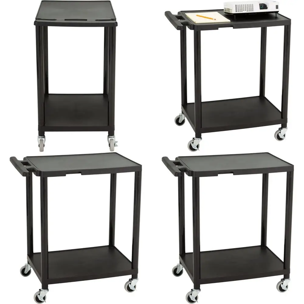 Black 2-Tier Rollin…