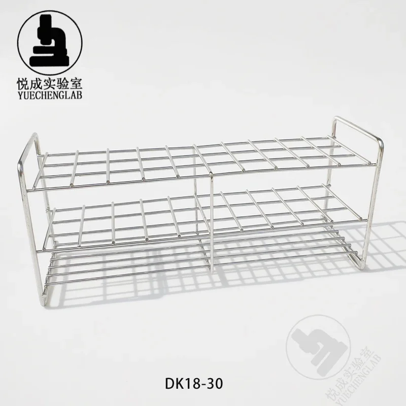 Stainless steel tube rack is suitable for Φ 8～ Φ 20 test tubes 25-100 holes, hole diameter 14mm-20mm