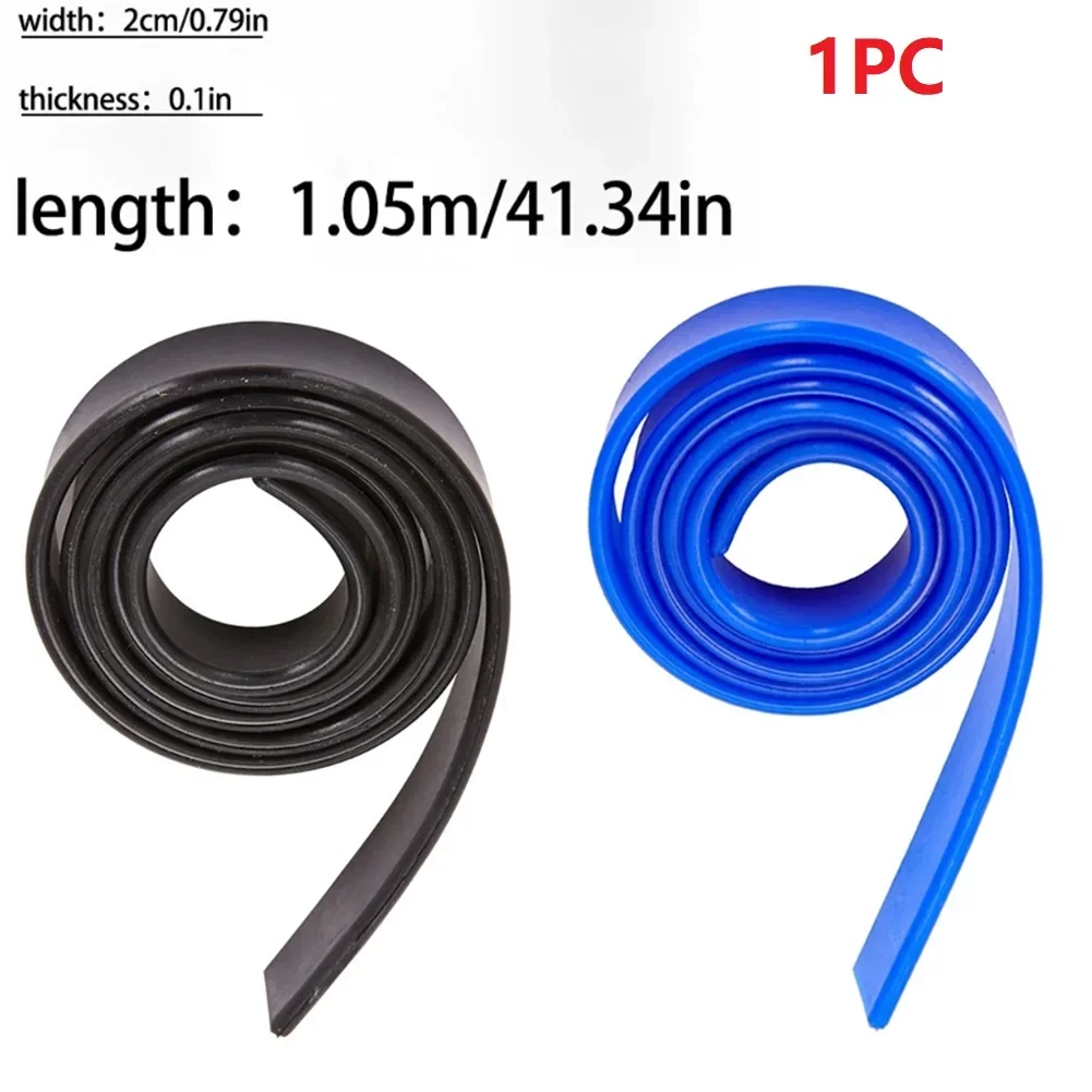 

Indoor And Outdoor Squeegee Rubber Accessories Clean Rubber 105x2x0.4cm 41x0. 79x0.16in Black Blue High Quality