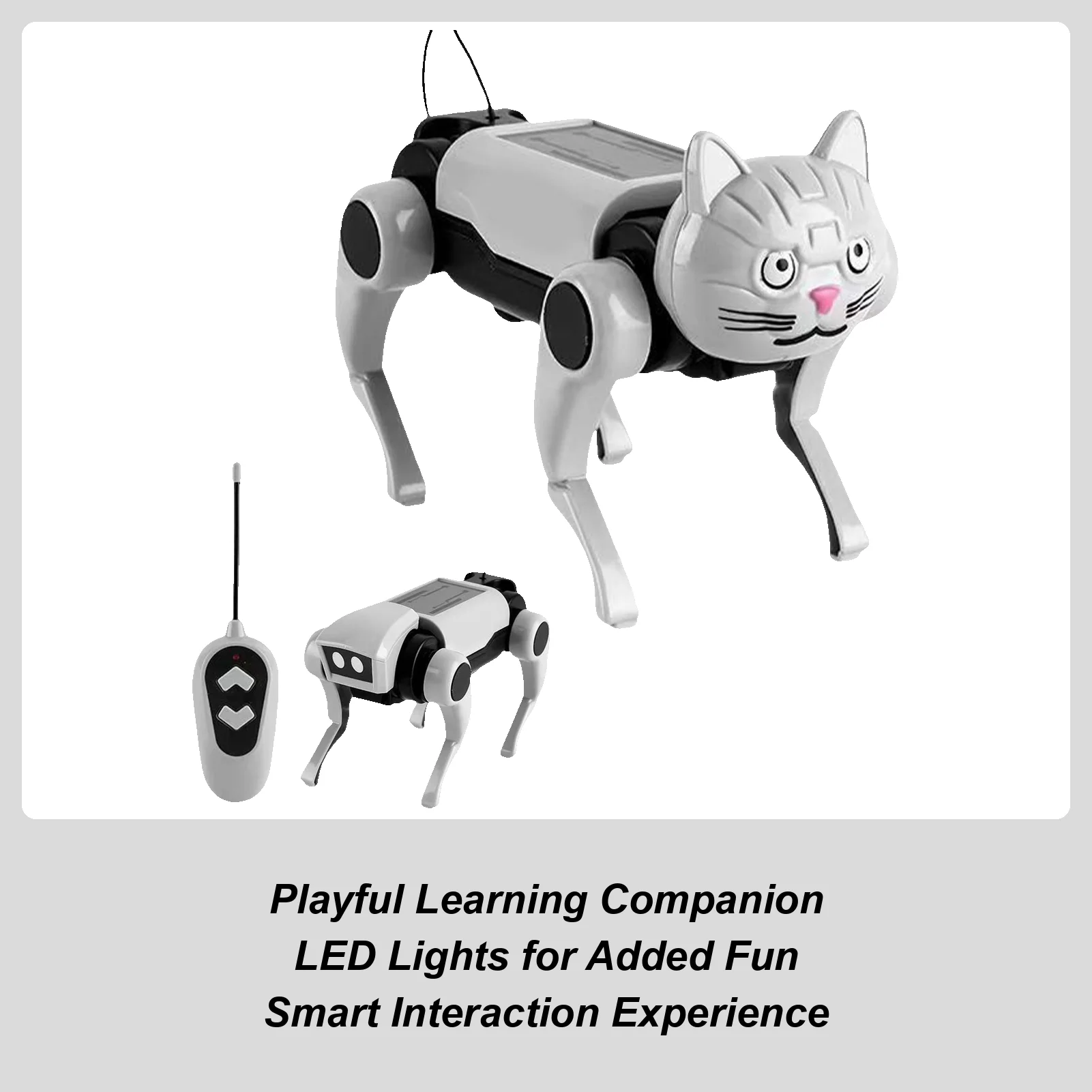 Dog Robot Interactive Remote Control Smart Robotic Pet With Touch Sensor For Boys & Girls RC Robot Dog Toy For Kids Boys Girls