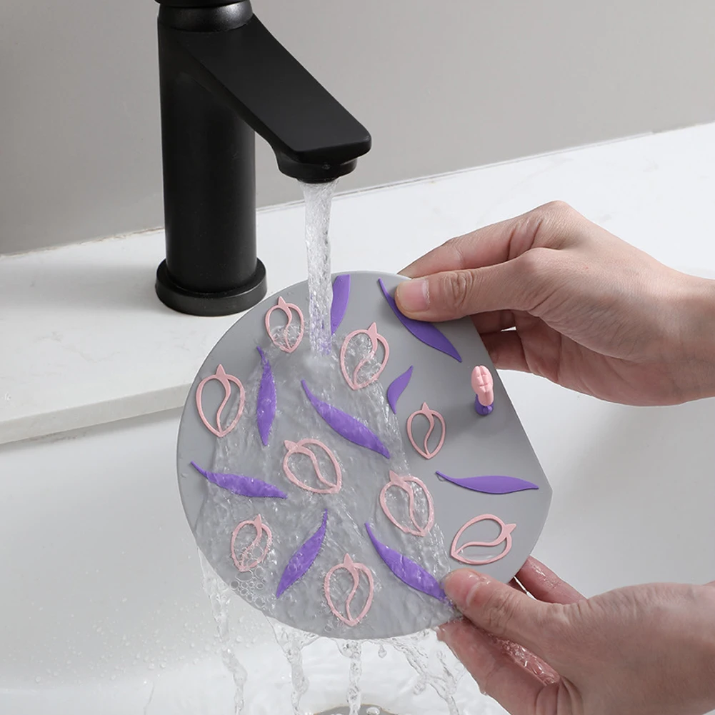 Hair Filter Sink Anti-blocking Strainer Bathtub Shower Floor Drain Stopper Silicone Kitchen Deodorant Plug Bathroom Accessories