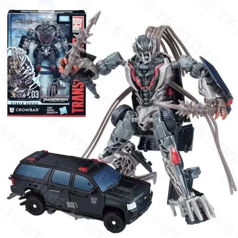 Oryginalna figurka akcji Transformers Hasbro SS86 Studio Series SS03 SS-03 CROWBAR, kolekcja figurek anime.