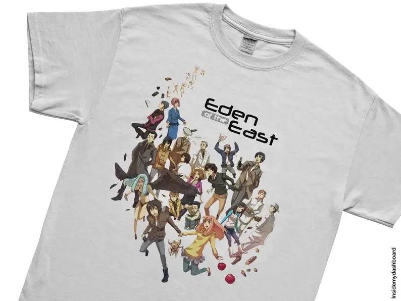 

Eden of the East Falling Cast T-Shirt, Higashi no Eden Anime Tee