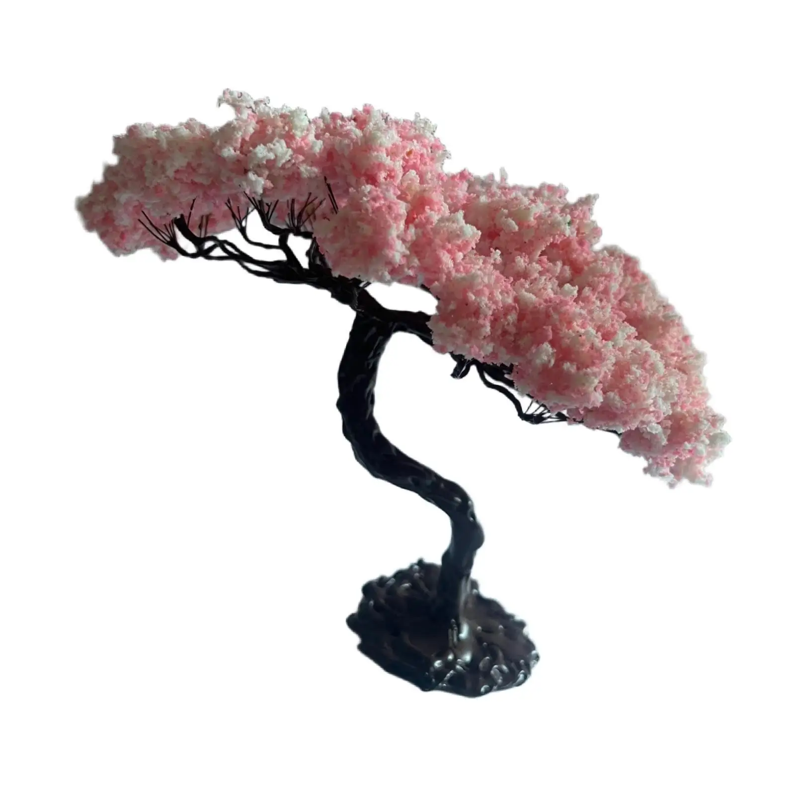 

Miniature Tree Model ,Train Scenery Architecture Cake Decorating Cherry Blossom Tree for Scenery Landscape Architecture Decor