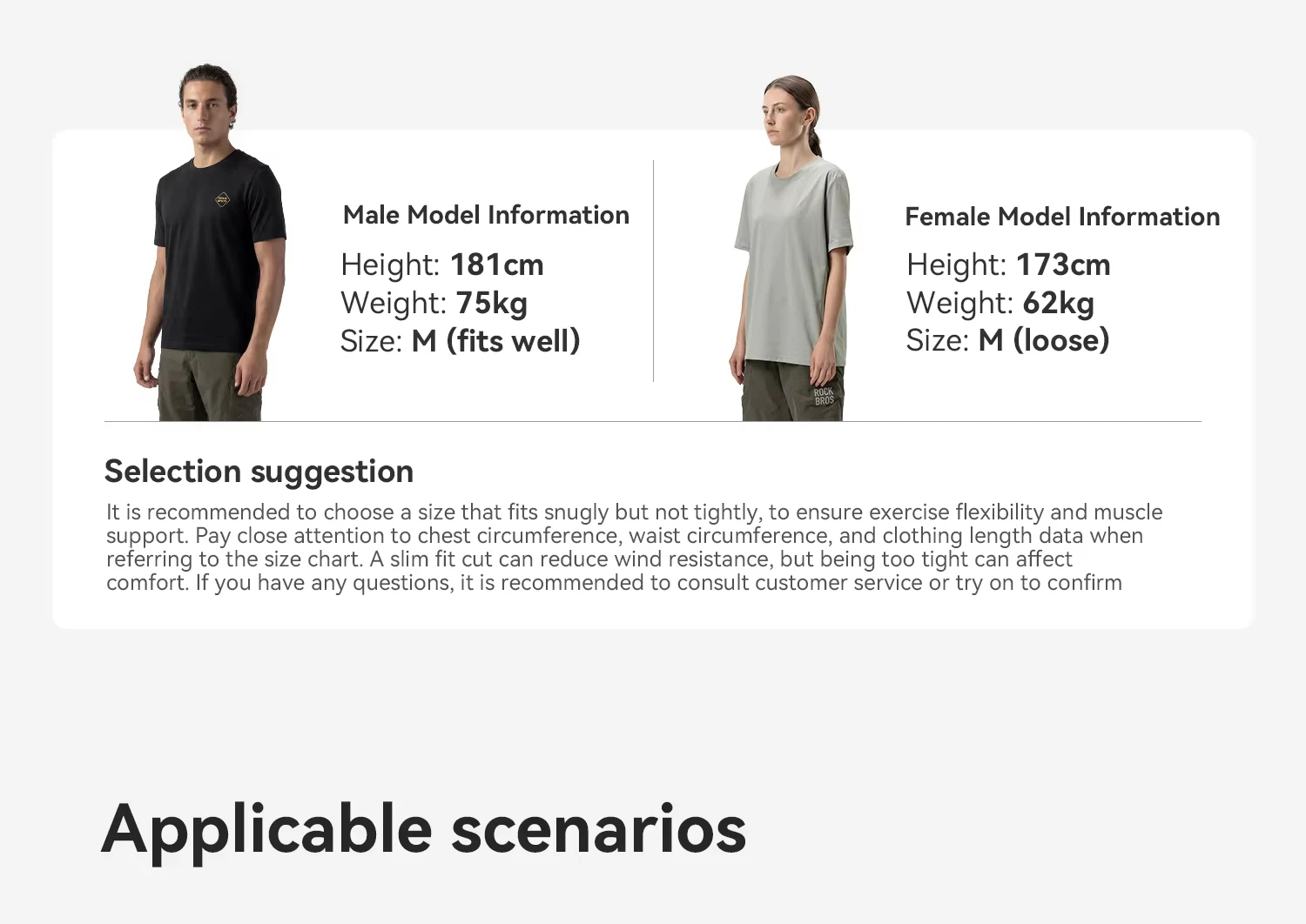 ROCKBROS Sommer-Radtrikot, elastisch, schnell trocknend, atmungsaktiv, kurzärmelig, T-Shirt für Herren und Damen, Fahrradbekleidung, Alltagskleidung, Freizeitkleidung – Detail 6