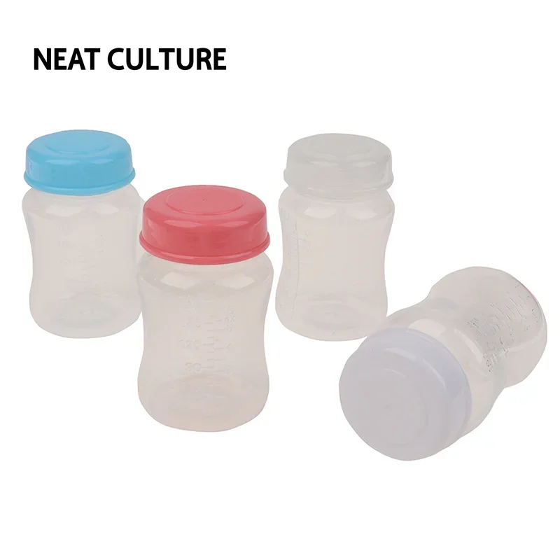 180ml Breast Milk Storage Bottle Wide Neck Infant Newborn Food Freezer Fresh Cup Breast Milk Storage Bottle