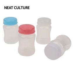 180ml Breast Milk Storage Bottle Wide Neck Infant Newborn Food Freezer Fresh Cup Breast Milk Storage Bottle