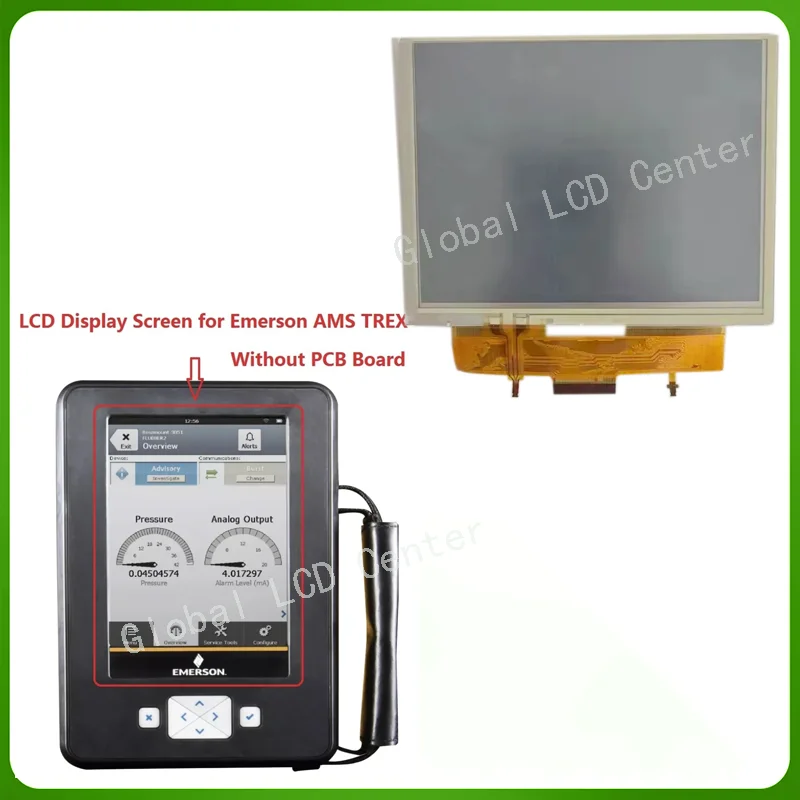 

Оригинальный класс A + 5,7-дюймовый ЖК-экран с сенсорным экраном, подходящий для устройственного коммуникатора EMERSON Trex