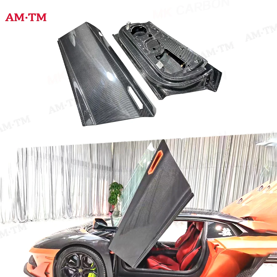 

Накладки на внешние дверные панели из сухого карбона для Lamborghini Aventador LP700, LP720, LP740, LP750, SV, SVJ – Обновление для суперкара
