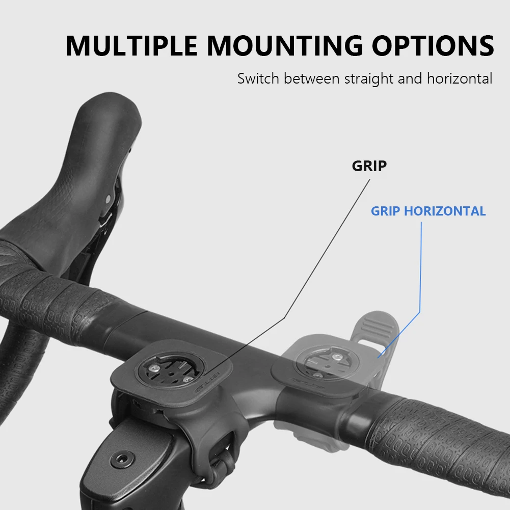 

Silicone Bike Computer Holder Multi-Function Bicycle Handlebar Computer Mount Cycling Extended Computer Mount for MTB Road Bike