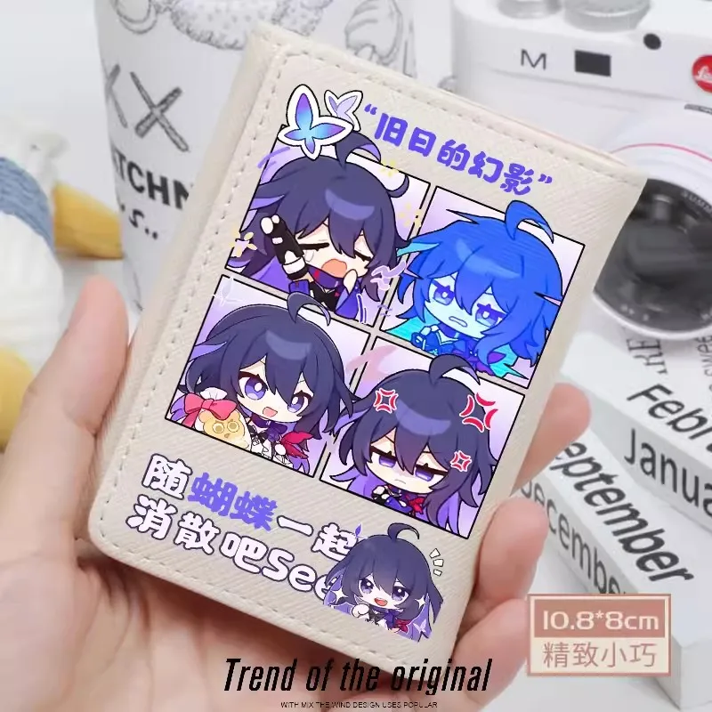 miHoYo Honkai Star Rail Anime Fashion Surrounding March 7th Kafka Clara BaiLu Homunculus Wallet Short Version Schoolgirls Gifts 3