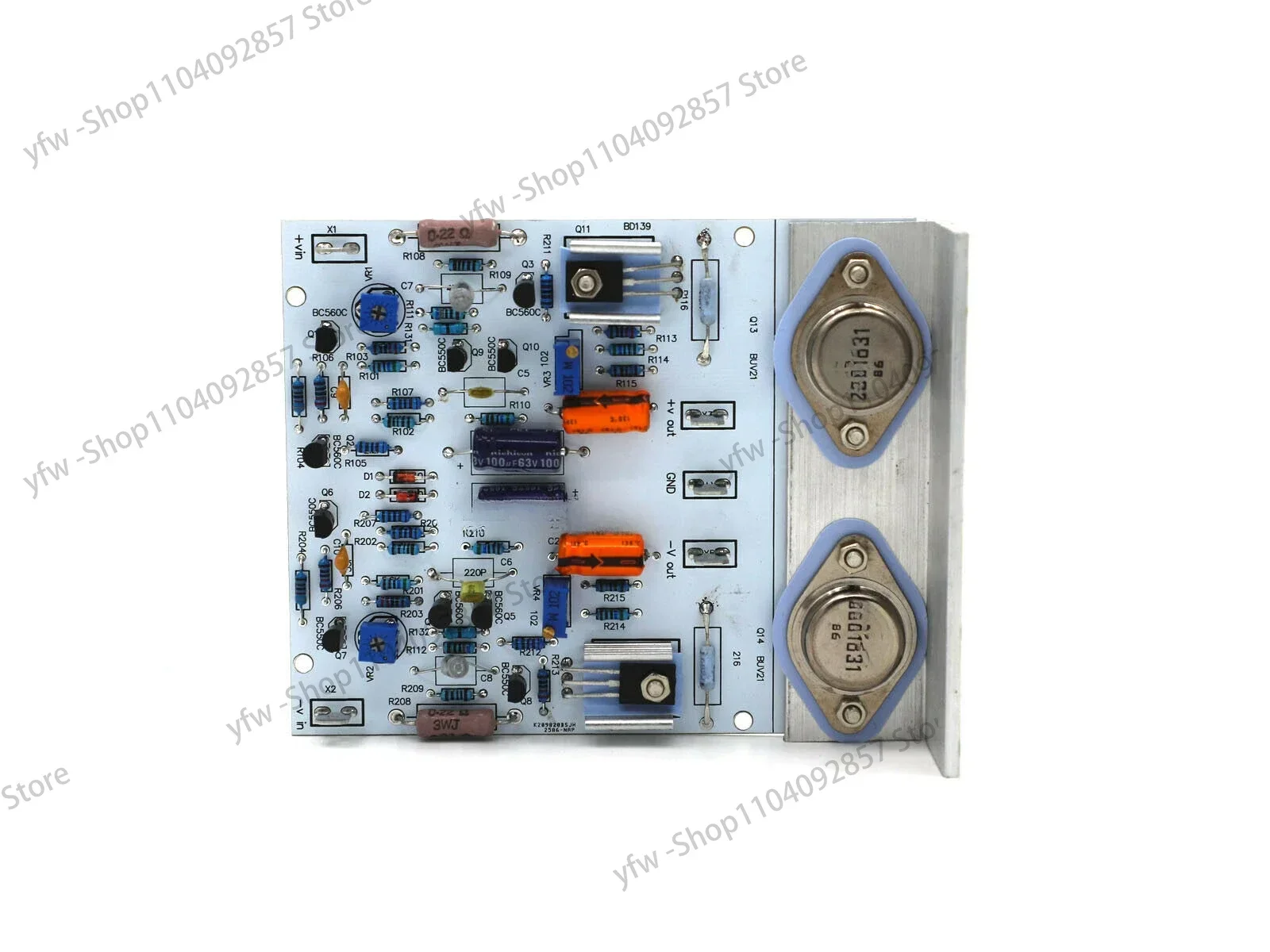 

One Pair Assembeld Linear Parallel Regulator Power Supply Board For NAP250