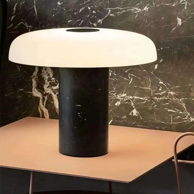 LED marble eye protection desk lamp