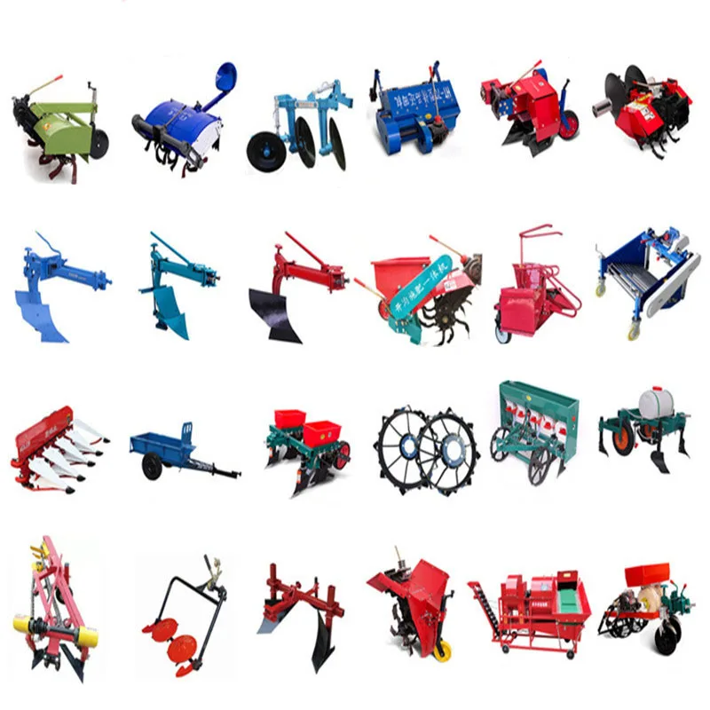 Trailer Power Tiller Leme rotativo de 4 tempos