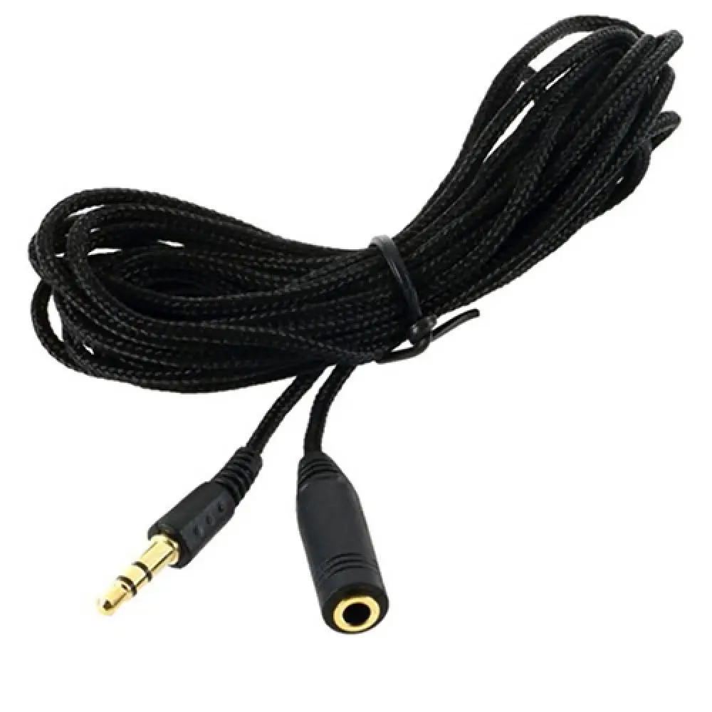 300CM 10 stóp 3.5mm Jack kobiecy męski słuchawek Stereo kabel rozszerzenie Audio