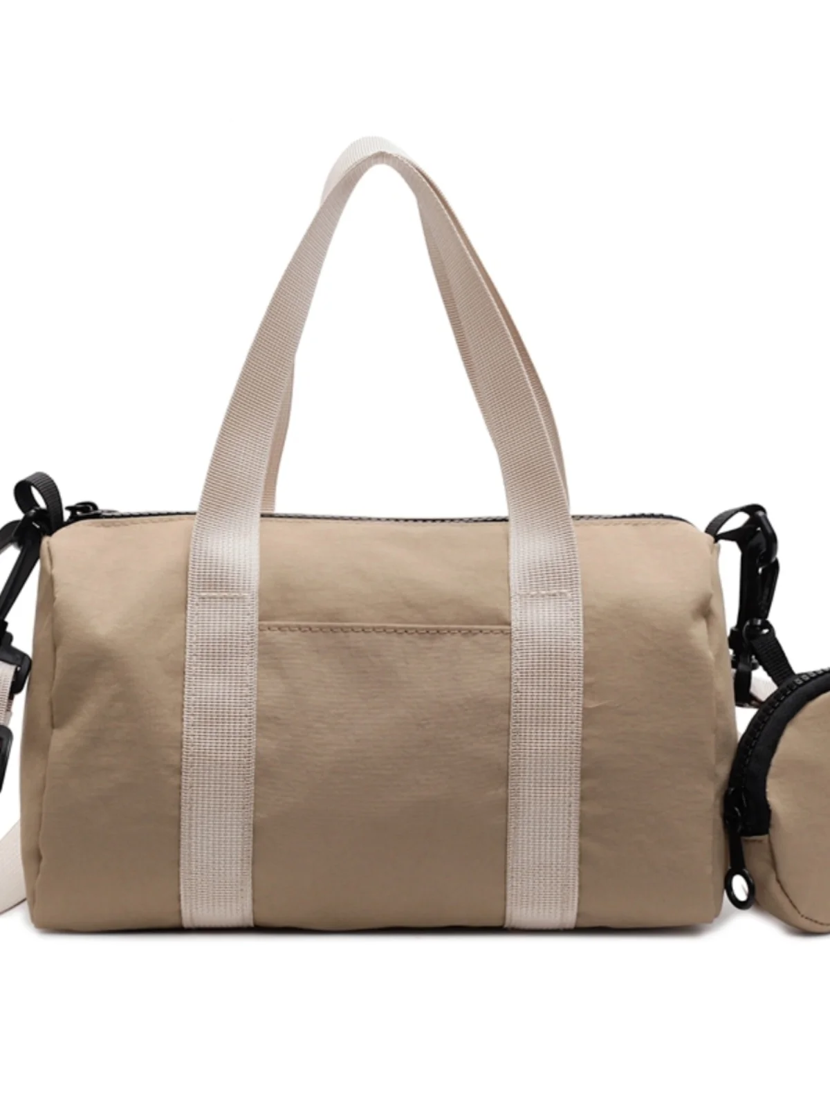 Spring 2026 Simple Canvas Pillow Bag Oxford Cloth Single Shoulder Slant Cross Bag Lightweight Sports Work Women's Bag Riding Bag