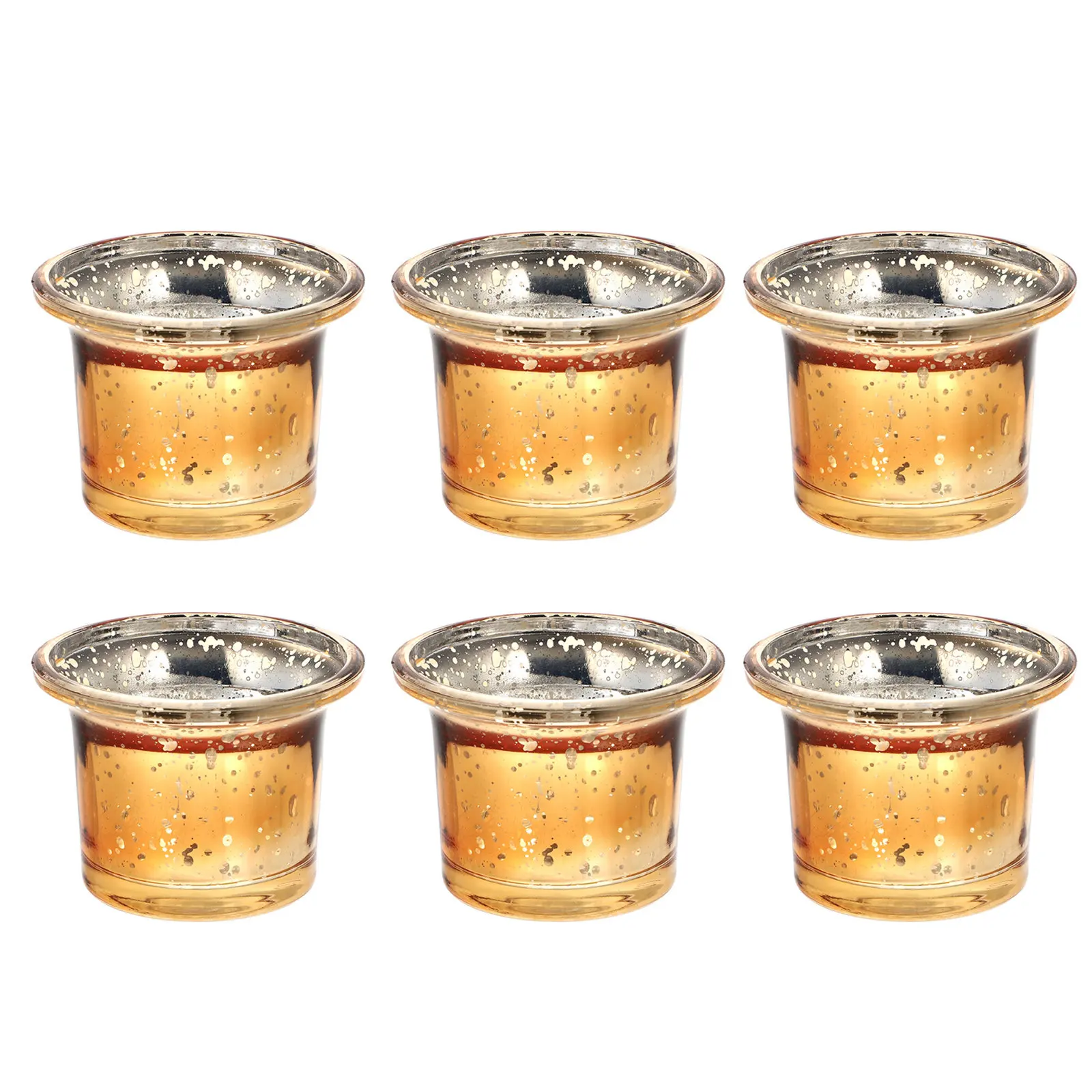 Picture 6: 6Pcs Glass Cups Creative Holders Simple Transparent Table Decor Wedding Banquet Scene Layout